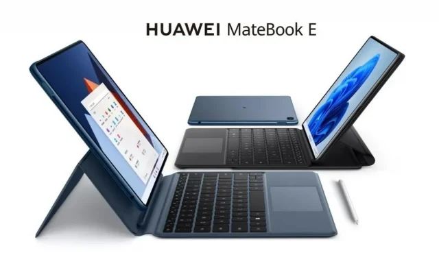 Huawei MateBook E met Windows 11, OLED-display gelanceerd: specificaties, prijs