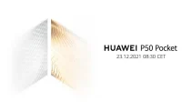 Le smartphone pliable de poche Huawei P50 officiellement annoncé le 23 décembre