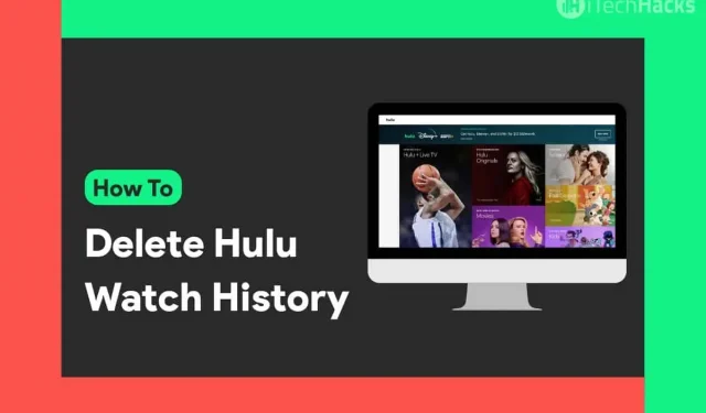 Як переглянути та видалити історію веб-перегляду Hulu