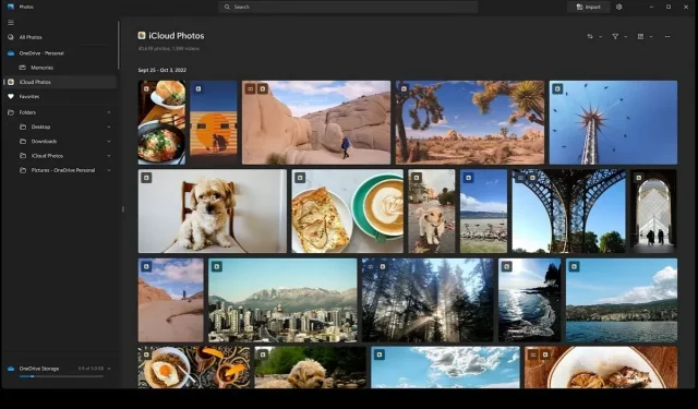 iCloud Photos integration available on Windows 11