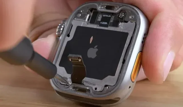 Apple Watch Ultra: realmente muy duradero, pero muy difícil de reparar