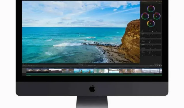 Apple iMac Pro 27 インチ: 最初のコンポーネントが到着し始める