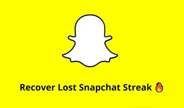 Los 3 métodos principales: ¿Cómo recuperar la racha de Snapchat?