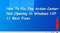 11 исправлений: Центр поддержки не открывается в Windows 10