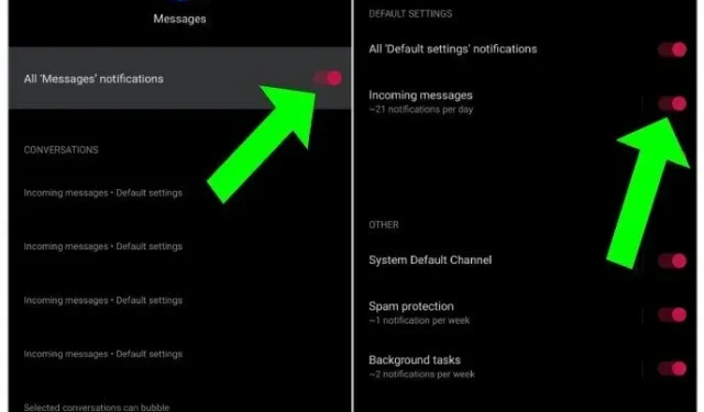 Las notificaciones de mensajes de texto no funcionan en Android: 12 correcciones