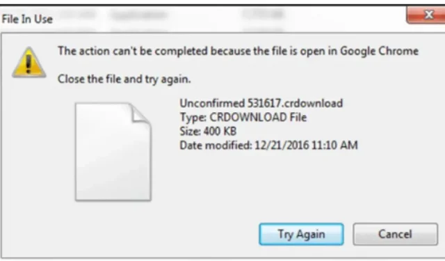Aprenda a abrir un archivo CRDOWNLOAD en Windows