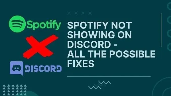 9 correcciones: Spotify no aparece en Discord 