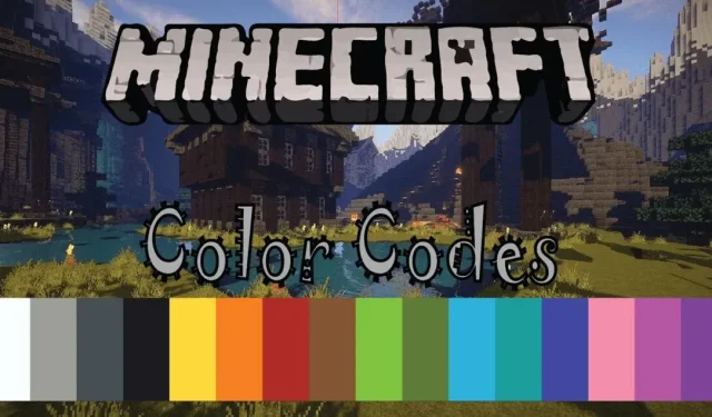 Codes de couleurs Minecraft : tout ce que vous devez savoir