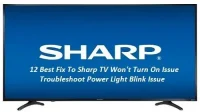 A TV Sharp não liga: as 12 principais soluções
