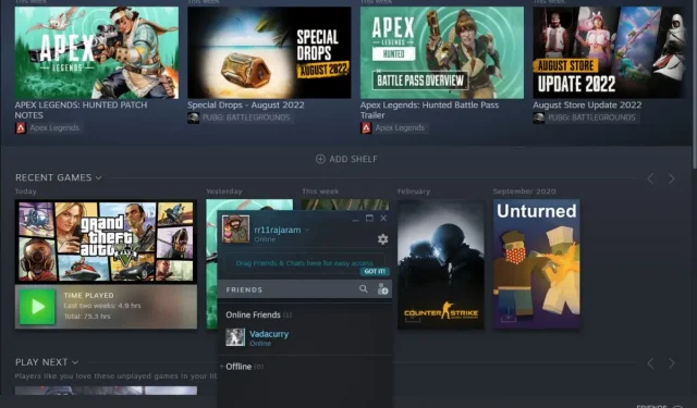 10 решений: ошибка Steam Friends Network Unreachable