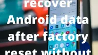 Как восстановить удаленные фотографии с Android после сброса настроек