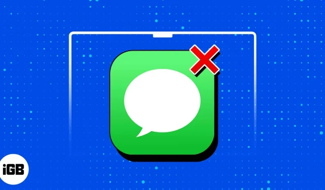 12 maneiras de corrigir o iMessage não está funcionando no Mac