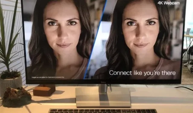 Le nouveau moniteur Dell USB-C UltraSharp combine un écran 4K et une caméra 4K
