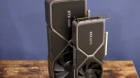 La GeForce RTX 4070 de $ 599 de Nvidia es la tarjeta gráfica Ada más asequible (y de tamaño).