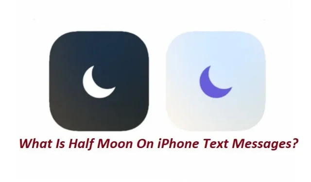 2 parimat viisi Crescent Moon eemaldamiseks iPhone’i tekstsõnumitest