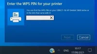 WPS PIN HP-printervejledning