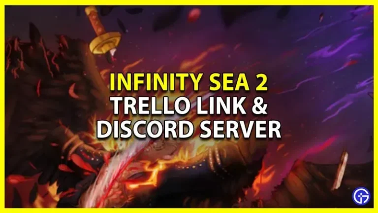 Infinity Sea 2 Trello Link and Discord Server (2022)