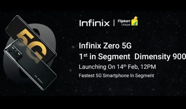 Infinix Zero 5G の発売が 2 月 14 日に確認: スペックは予想される