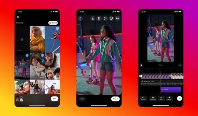 Instagram has completely redesigned its Reels editor to make it easier to use.
