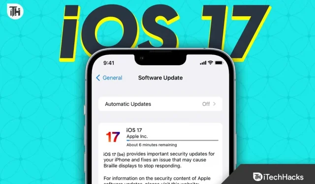 iPhone에 iOS 17을 다운로드하고 설치하는 방법