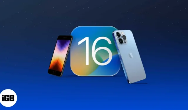 iOS 16 Guide: Features, Supported Devices, Limitations & More