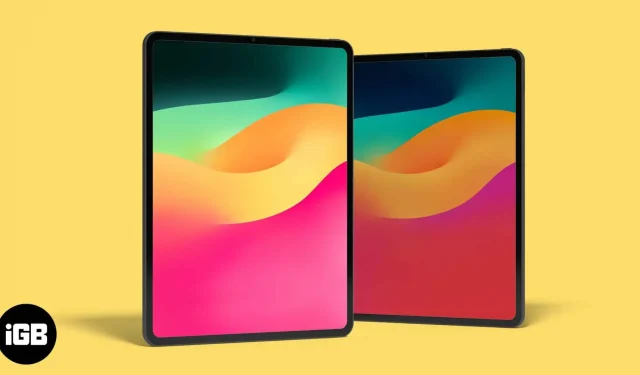 For your iPad, download the official iPadOS 17 wallpapers