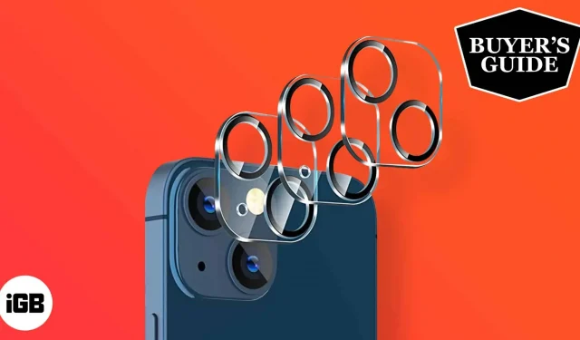 10 melhores protetores de lente de câmera para iPhone 13 e 13 mini em 2022