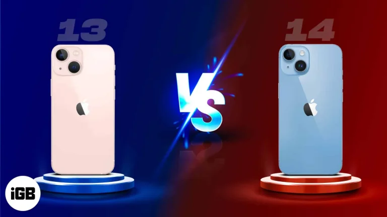 iPhone 14 vs iPhone 13: what are the differences?