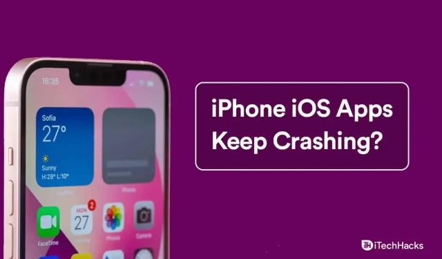 Behebung des Absturzes von iPhone-Apps nach dem iOS 15/16-Update
