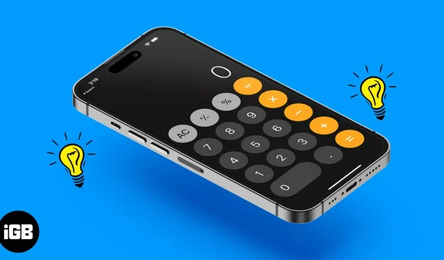 10 tips en trucs voor de beste iPhone-calculator