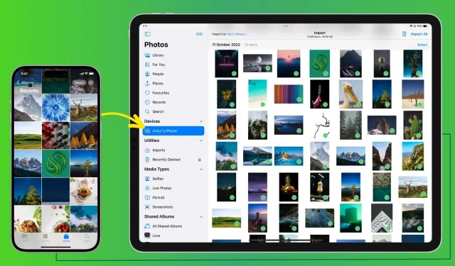 Comment importer des photos et des vidéos de l’iPhone vers l’iPad à l’aide d’un câble USB