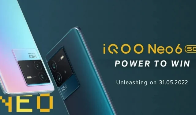 Se anuncia la fecha de lanzamiento de Iqoo Neo 6 India: especificaciones, precio esperado y más