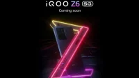 Незабаром iQoo Z6 5G з потрійною задньою камерою