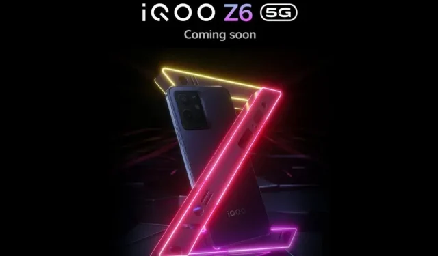 iQoo Z6 5G med tredobbelt bagkamera kommer snart