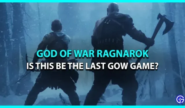 God Of War Ragnarok est-il le dernier jeu God Of War ?