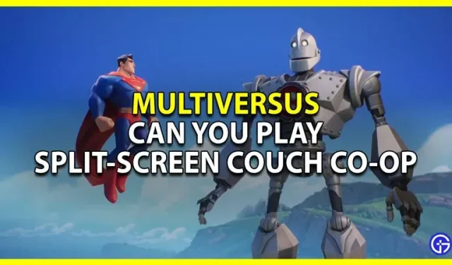 MultiVersus: Can you play co-op on a split screen couch?