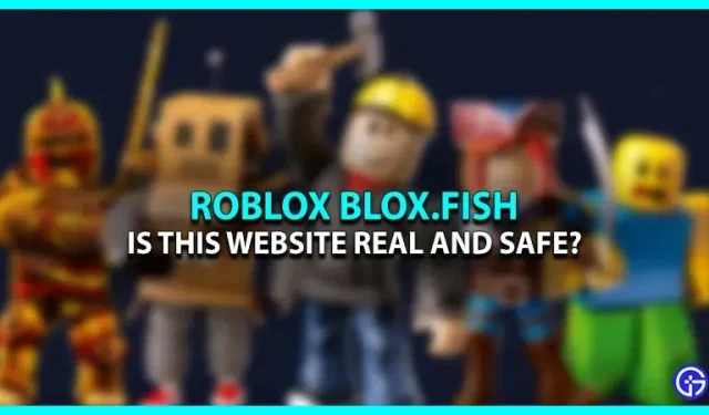 Is the Roblox website Blox.fish legal?
