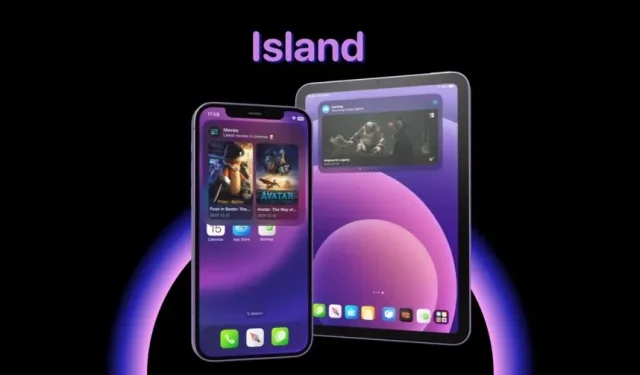 „Island“ atnaujina „Dynamic Island“ sąsają ir perkelia ją į „iOS“ ir „iPadOS 14–16“ įrenginius, kuriuose veikia „Jailbroked“.