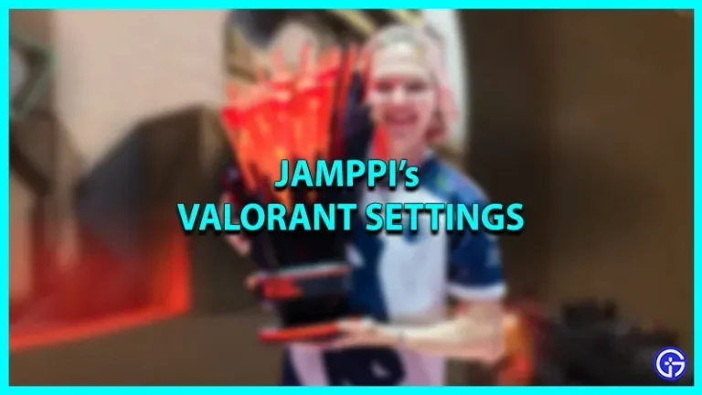 Settings for Jamppi Valorant 2023: Crosshair, Sensitivity, and More