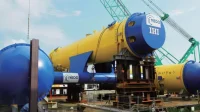Kairyu, ein 330 Tonnen schwerer Unterwasser-Stromgenerator, wird zu Testzwecken eingesetzt