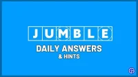 Jumble Answer Today & Daily Solutions (Sep 2022)