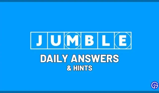 Jumble Answer Today と Daily Solution (2022 年 9 月)
