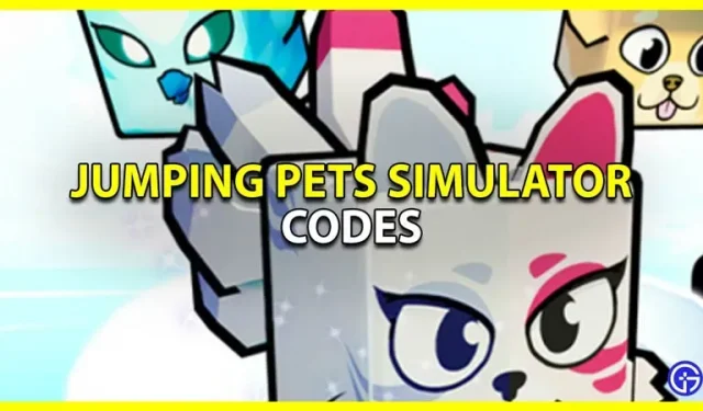 Коды для Jumping Pets Simulator (апрель 2023 г.)