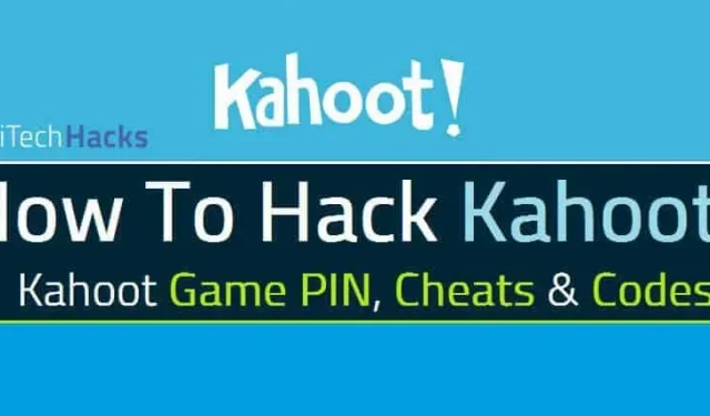 Comment pirater Kahoot 2022 Kahoot Point Stealer, tricheurs, Kahoot PIN