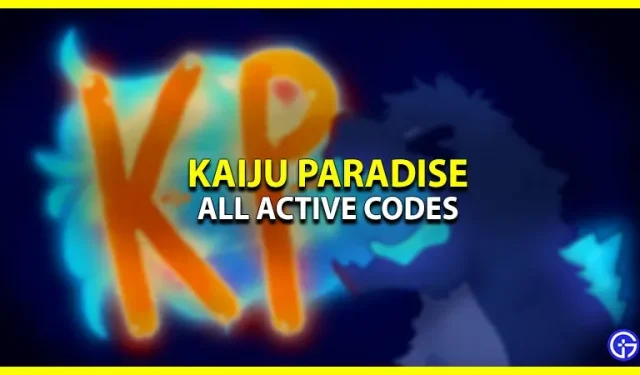 Kaiju Paradise 代碼（2023 年 2 月）——免費獎勵！