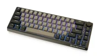 Kalibre Gaming Mechlite Nano yra belaidė mechaninė klaviatūra su sukamąja rankenėle.
