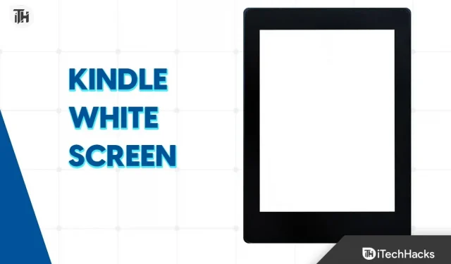 Como reparar problemas de tela branca no Kindle