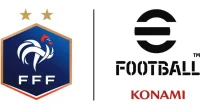 eFootball: Konami ist offizieller Partner des französischen Fußball-Videospielteams.