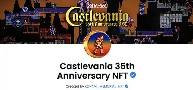 Castlevania: Yli 160 000 dollaria huutokaupattu Konamin NFT:stä