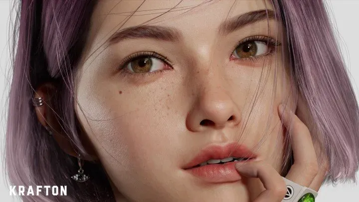 ANA, Krafton’s virtual human with incredible looks.